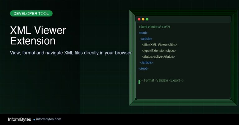 XML Viewer Extension
