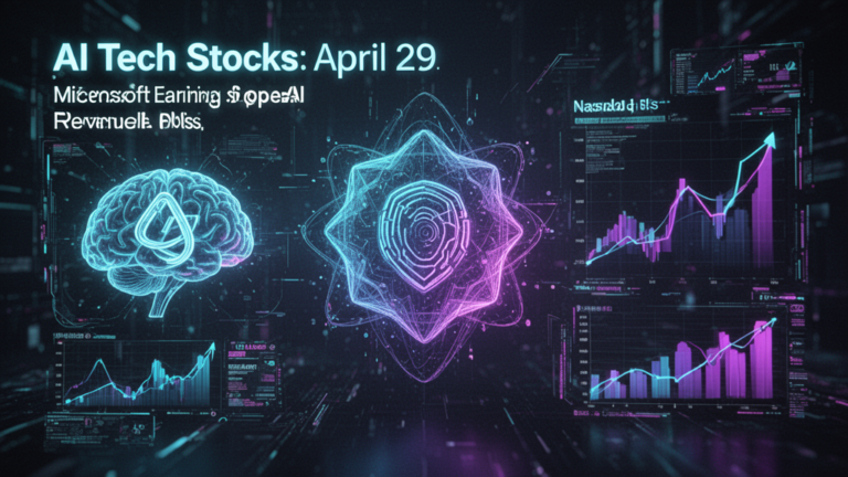 AI Tech Stocks April 29 2026: Microsoft Earnings, OpenAI Revenue Miss, Nasdaq Falls