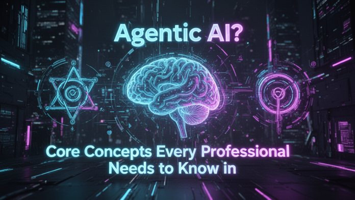 Featured image for article: What Is Agentic AI? Core Concepts Every Professional Needs to Know in 2026