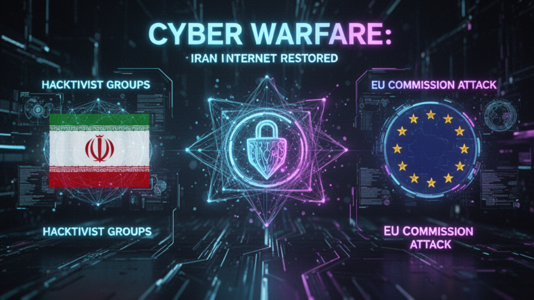 Cyber Warfare April 2026: Iran Internet Restored, Hacktivist Groups, EU Commission Attack