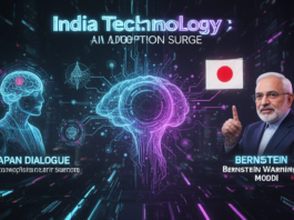 Featured image for article: India Technology April 2026: AI Adoption Surge, Japan Dialogue, Bernstein Warning to Modi