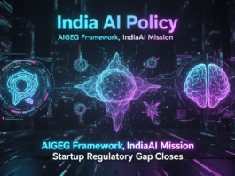 Featured image for article: India AI Policy April 2026: AIGEG Framework, IndiaAI Mission, Startup Regulatory Gap Closes