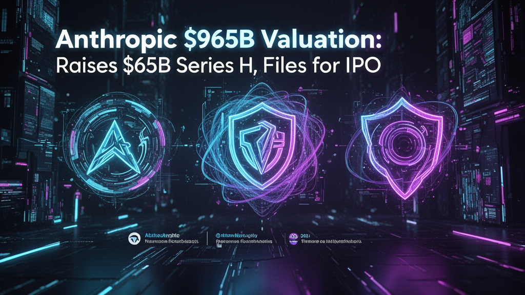 Featured image for article: Anthropic $965B Valuation: Raises $65B Series H, Files for IPO